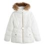 Voir la diapositive 3 : IN EXTENSO Doudoune avec ceinture à capuche blanc femme