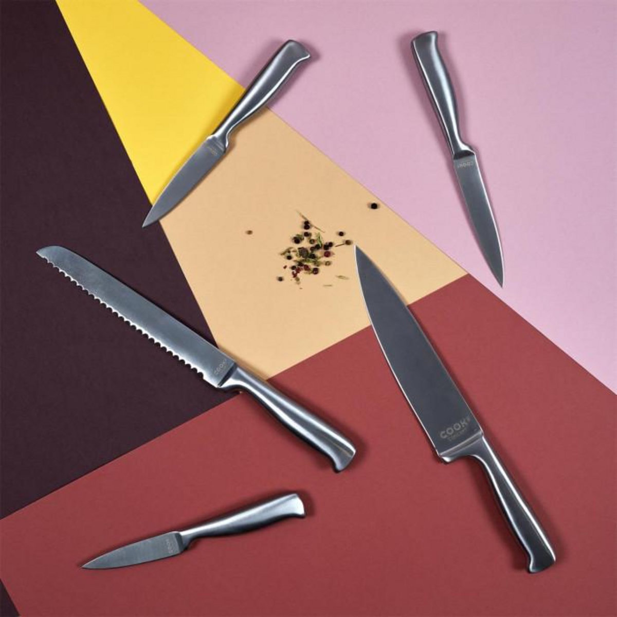 Paris Prix Couteau Office en Acier  Inox  23cm Argent