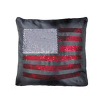 Paris Prix Housse de coussin  Strass  40x40cm US Flag
