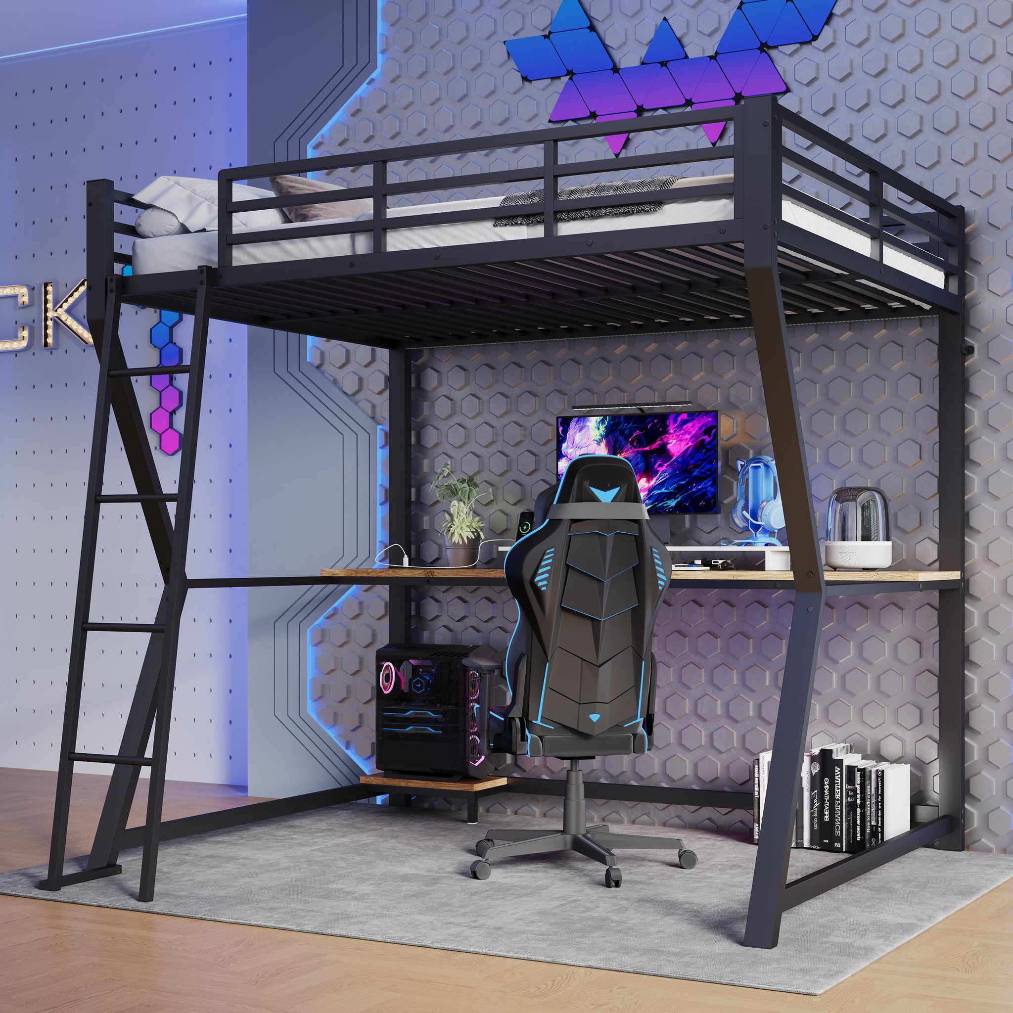 Voir la diapositive 4 : MERAX Lit mezzanine