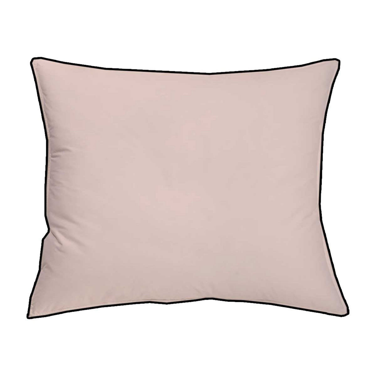 Taie d 'oreiller unie en coton 65 fils