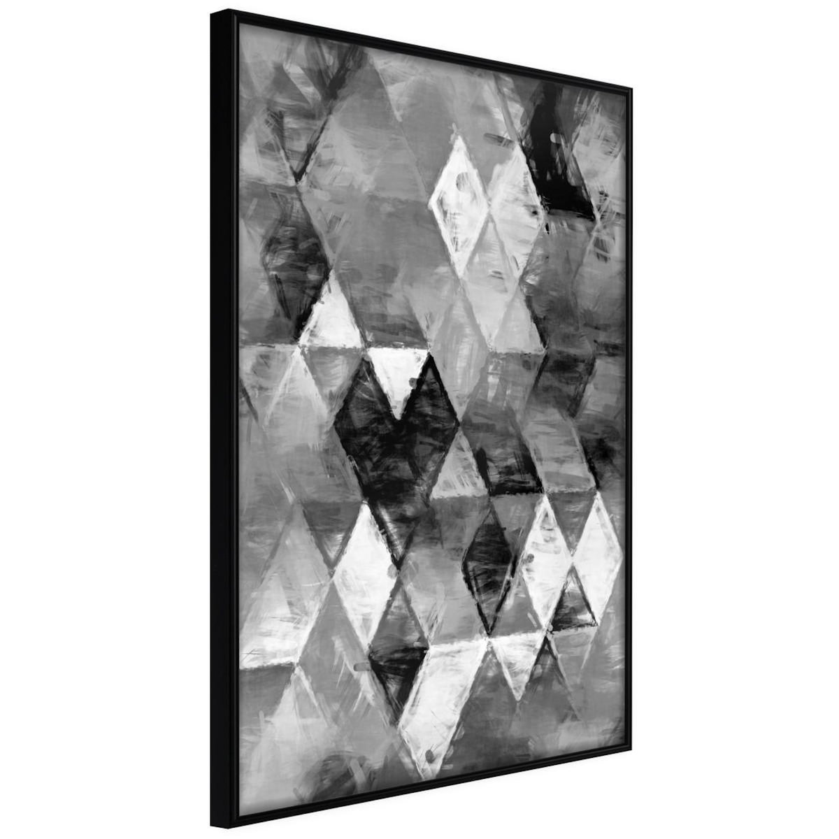 Paris Prix Affiche Murale Encadrée  Abstract Diamonds