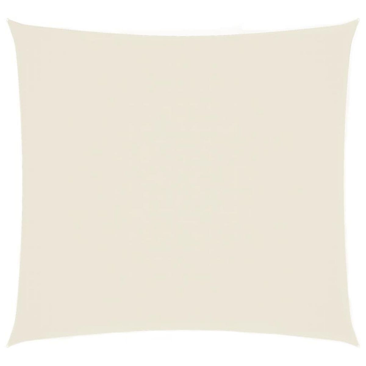 VIDAXL Voile de parasol tissu oxford carre 4,5x4,5 m creme