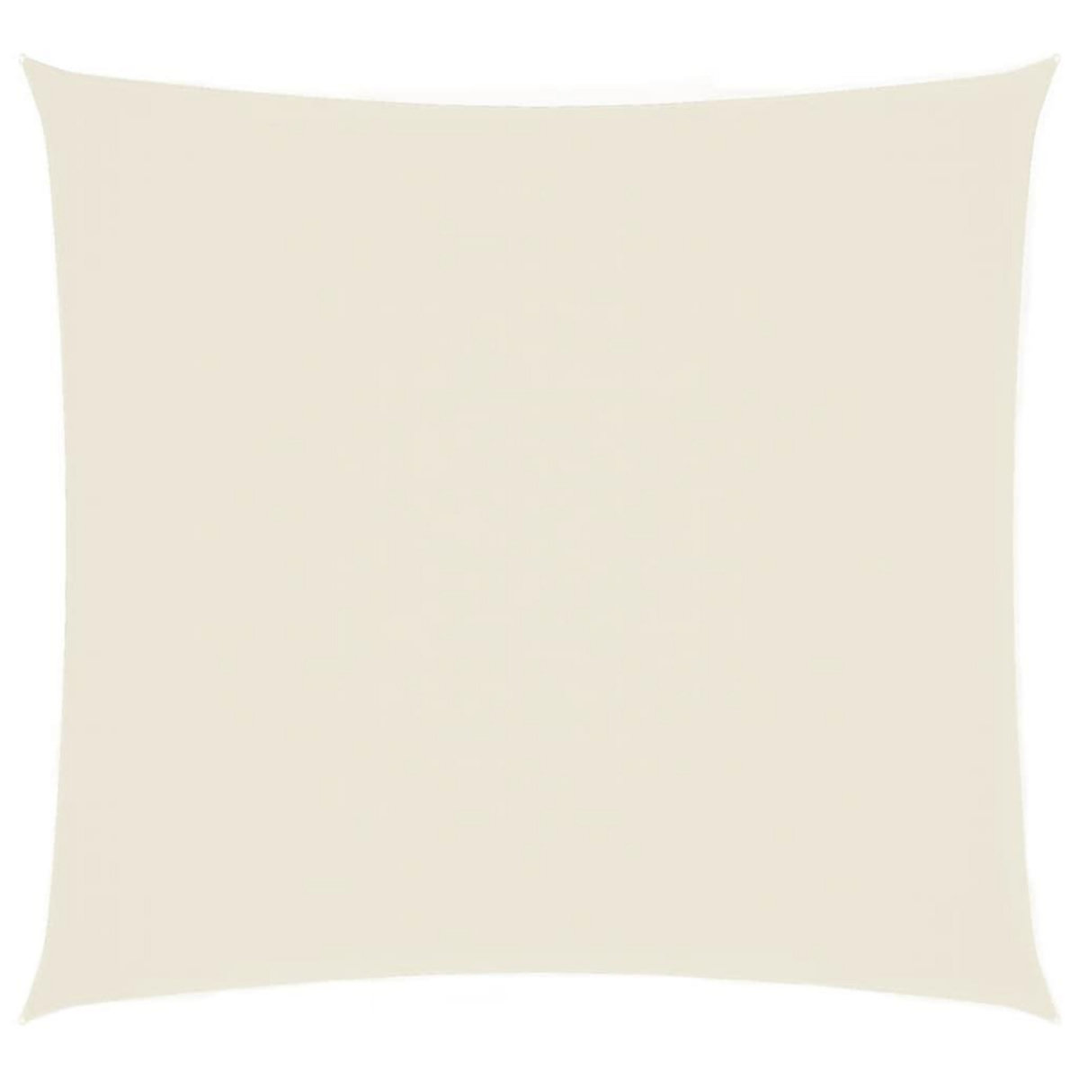 VIDAXL Voile de parasol tissu oxford carre 4,5x4,5 m creme