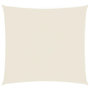Voir la diapositive 2 : VIDAXL Voile de parasol tissu oxford carre 4,5x4,5 m creme