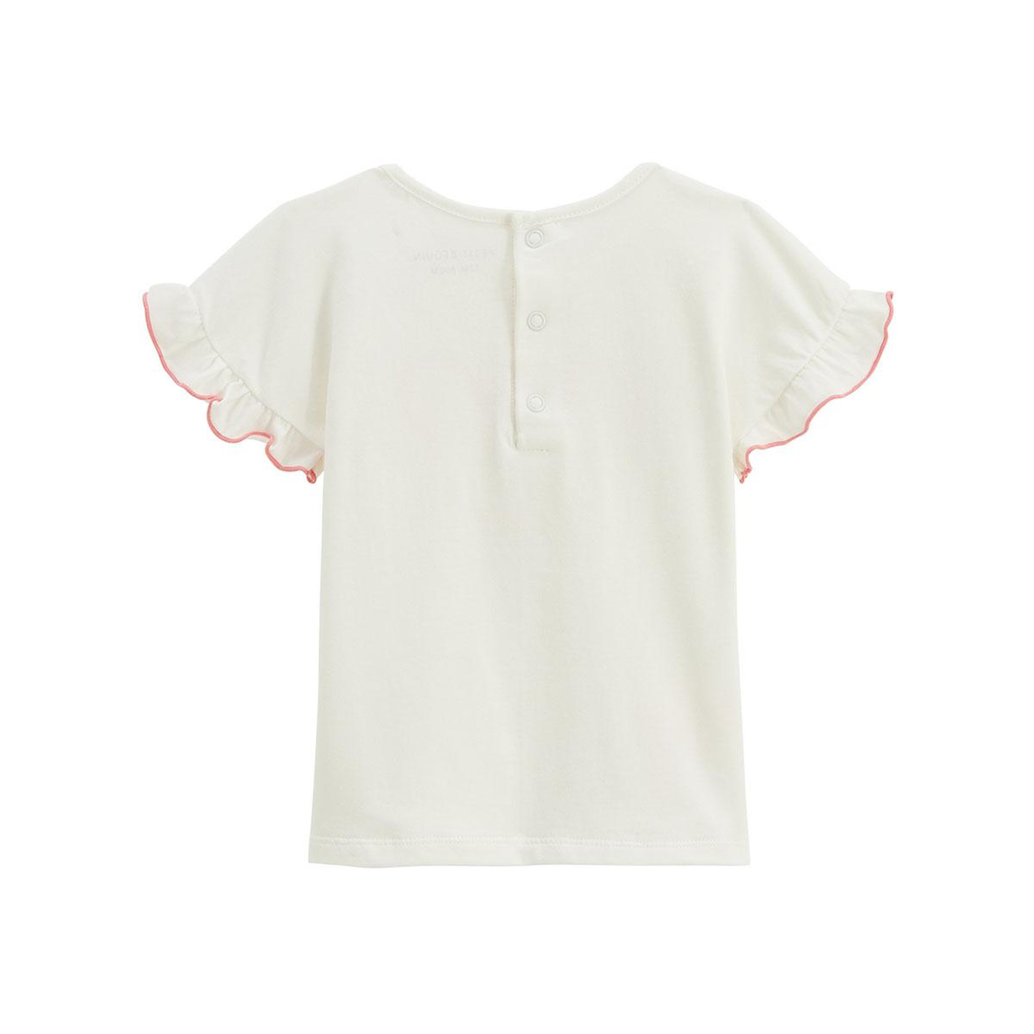 Voir la diapositive 4 : Petit Béguin Ensemble enfant t-shirt et short en gaze de coton anaelle