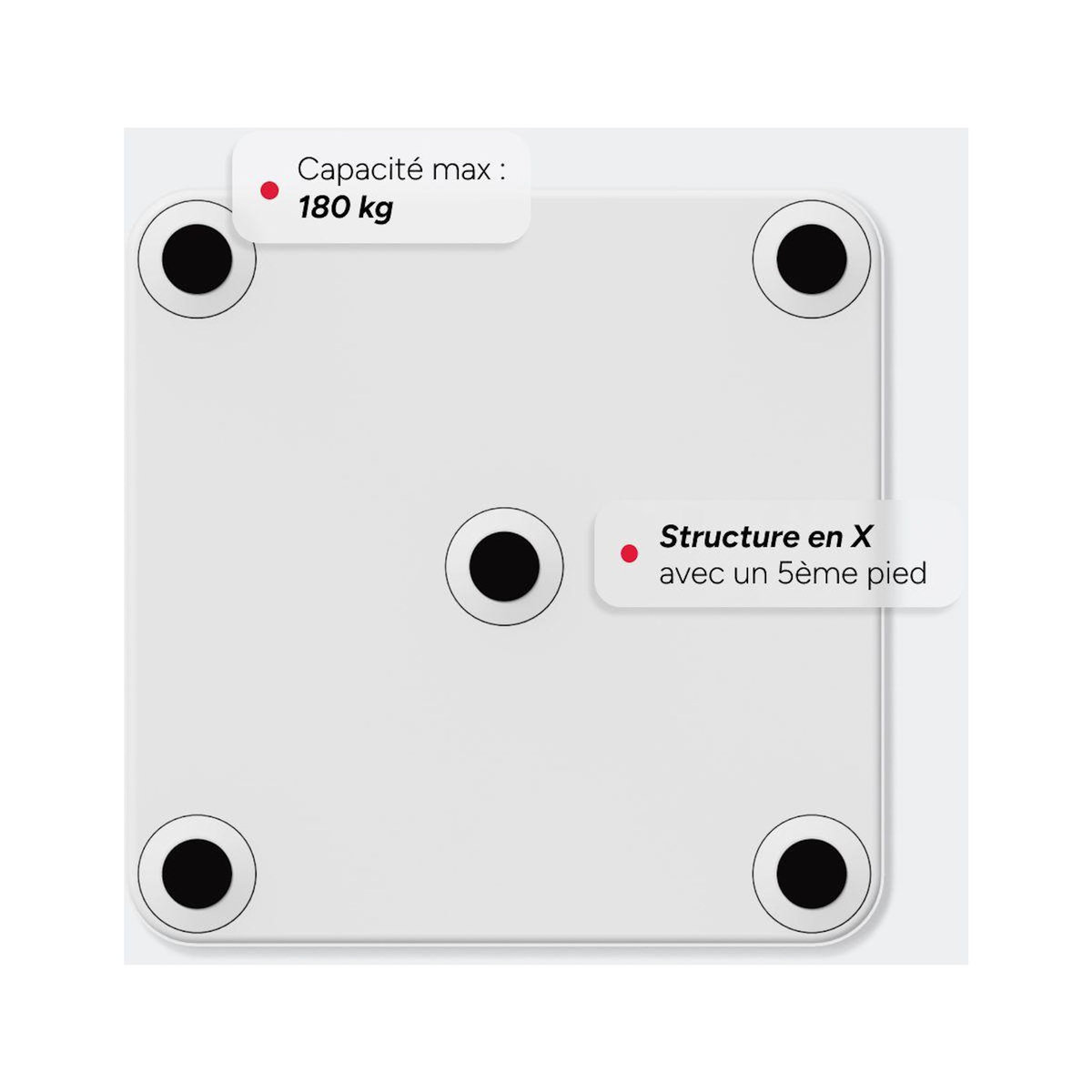 Terraillon Pèse personne X-Line USB-C
