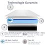 Voir la diapositive 5 : DAGOSTINO HOME Matelas 90x190 - 30cm Epaisseur - Mousse HR Très Ferme | Double Face (Été-Hiver) | Soutien Équilibré, Parfait et Tonique