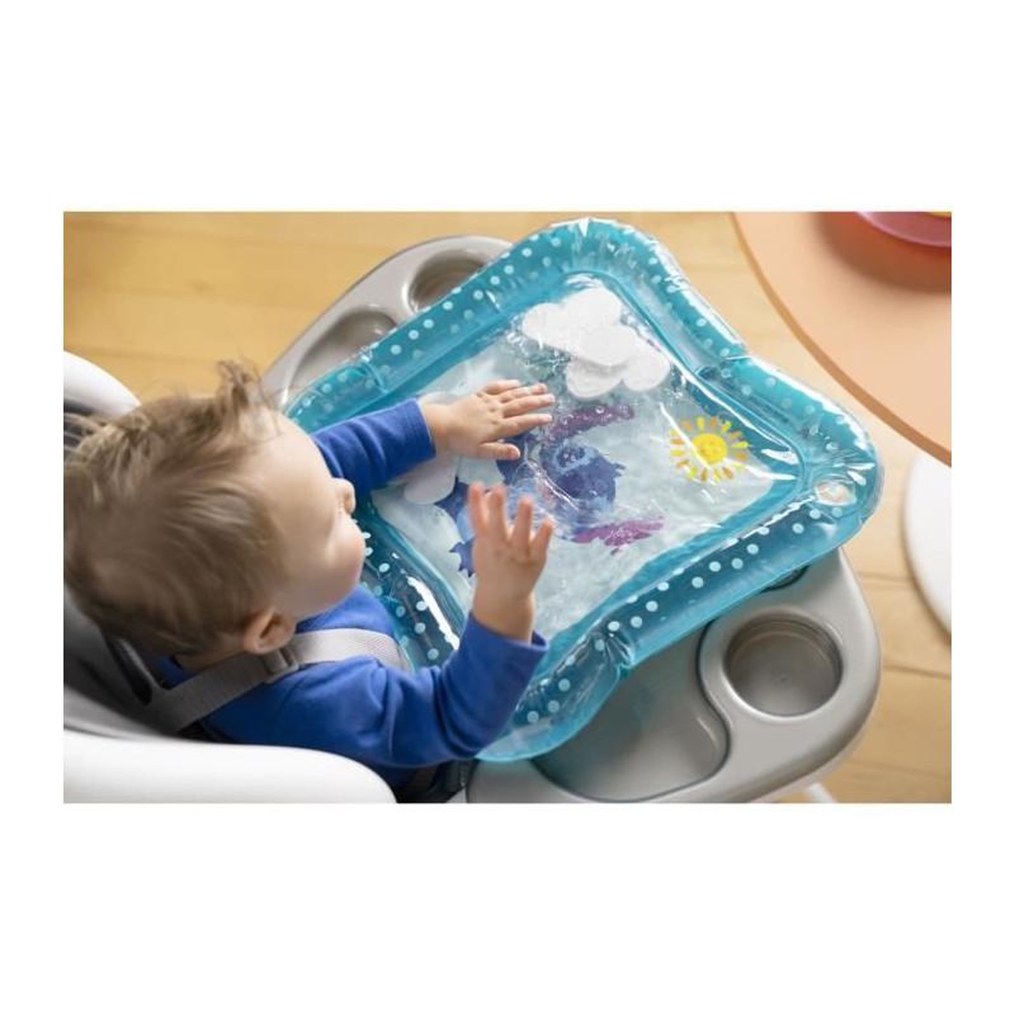 Voir la diapositive 3 : Bright Starts DISNEY BABY - STITCH - Tapis d'eau pour bébé, jeu sensoriel et d'éveil?, gonflable, facile a nettoyer, pliable, des la naissa