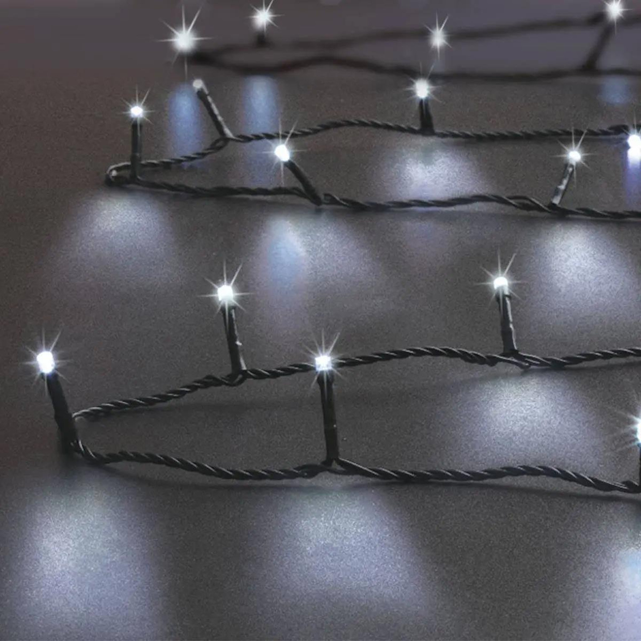 FEERIC LIGHT & CHRISTMAS Guirlande lumineuse extérieur  program  7m blanc froid