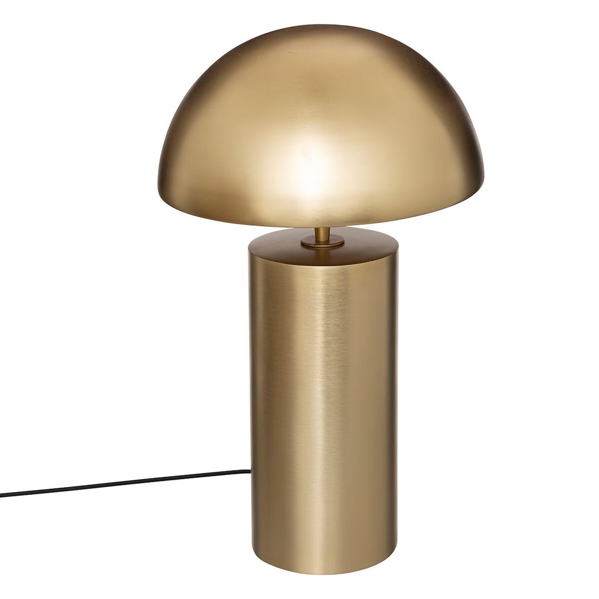 ATMOSPHERA Lampe de table en métal champi - d. 30 cm - doré