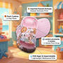 Voir la diapositive 6 : OZABI OZABI Pack 2 Paires Sabots Enfant - Imprimé Animaux Kawaii - Lanière Pivotante