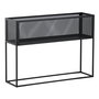 Voir la diapositive 1 : Paris Prix Console Design en Métal  Netz  110cm Noir