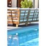 Voir la diapositive 8 : DCB GARDEN Salon bas de jardin - 5 places - Aluminium avec effet bois - MAJORQUE
