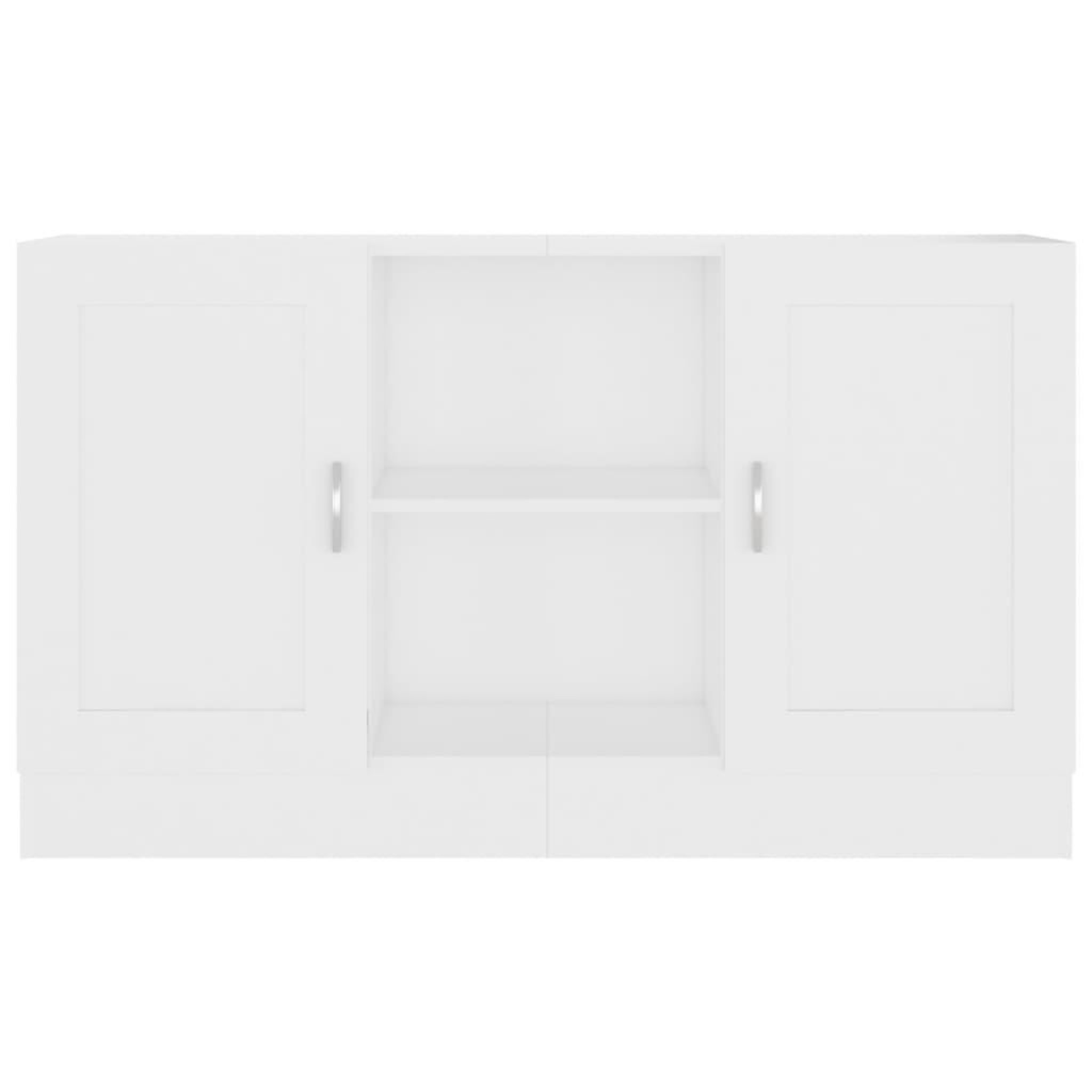 Voir la diapositive 5 : VIDAXL Buffet Blanc 120x30,5x70 cm Bois d'ingenierie