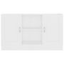 Voir la diapositive 5 : VIDAXL Buffet Blanc 120x30,5x70 cm Bois d'ingenierie