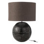 Voir la diapositive 1 : Paris Prix Lampe à Poser en Métal  Bol  78cm Noir
