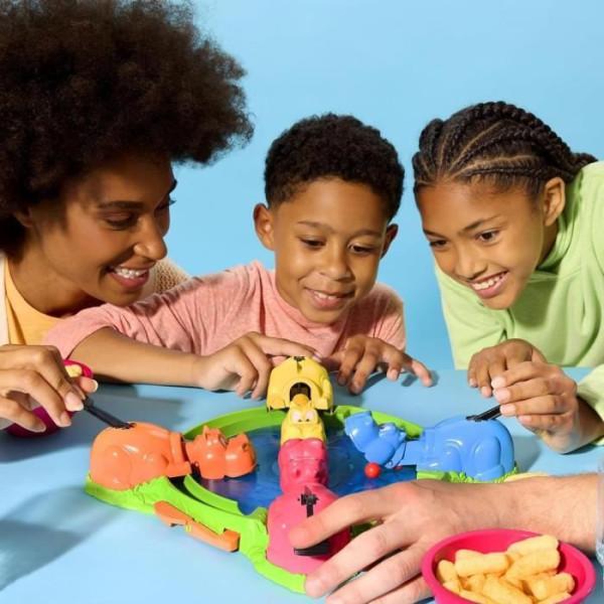 Voir la diapositive 6 : HASBRO Hippos gloutons, jeu de société enfant, jeu de plateau, des 4 ans, pour 2 a 4 joueurs, Hasbro Gaming