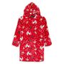 Voir la diapositive 1 : INEXTENSO Sweat plaid noël rouge fille