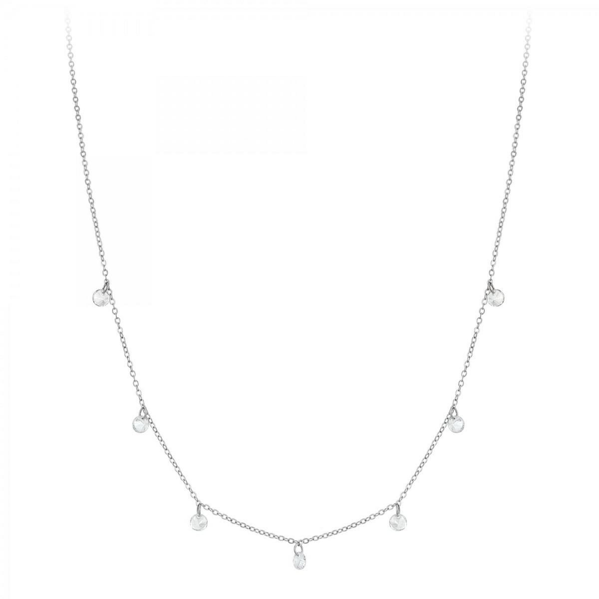 SC CRYSTAL Collier SC Crystal orné de Zirconium