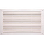 CENTRALE BRICO Grille d'aération abs naturel, L.23 x l.38 cm