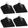 Voir la diapositive 2 : VIDAXL Cintres antiderapants 100 pcs Noir Velours