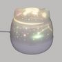 Voir la diapositive 2 : Atmosphera Kids Veilleuse rotative chat - Blanc