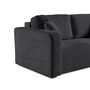 Voir la diapositive 6 : BEST MOBILIER Miro - canapé droit 2 places - en velours texturé