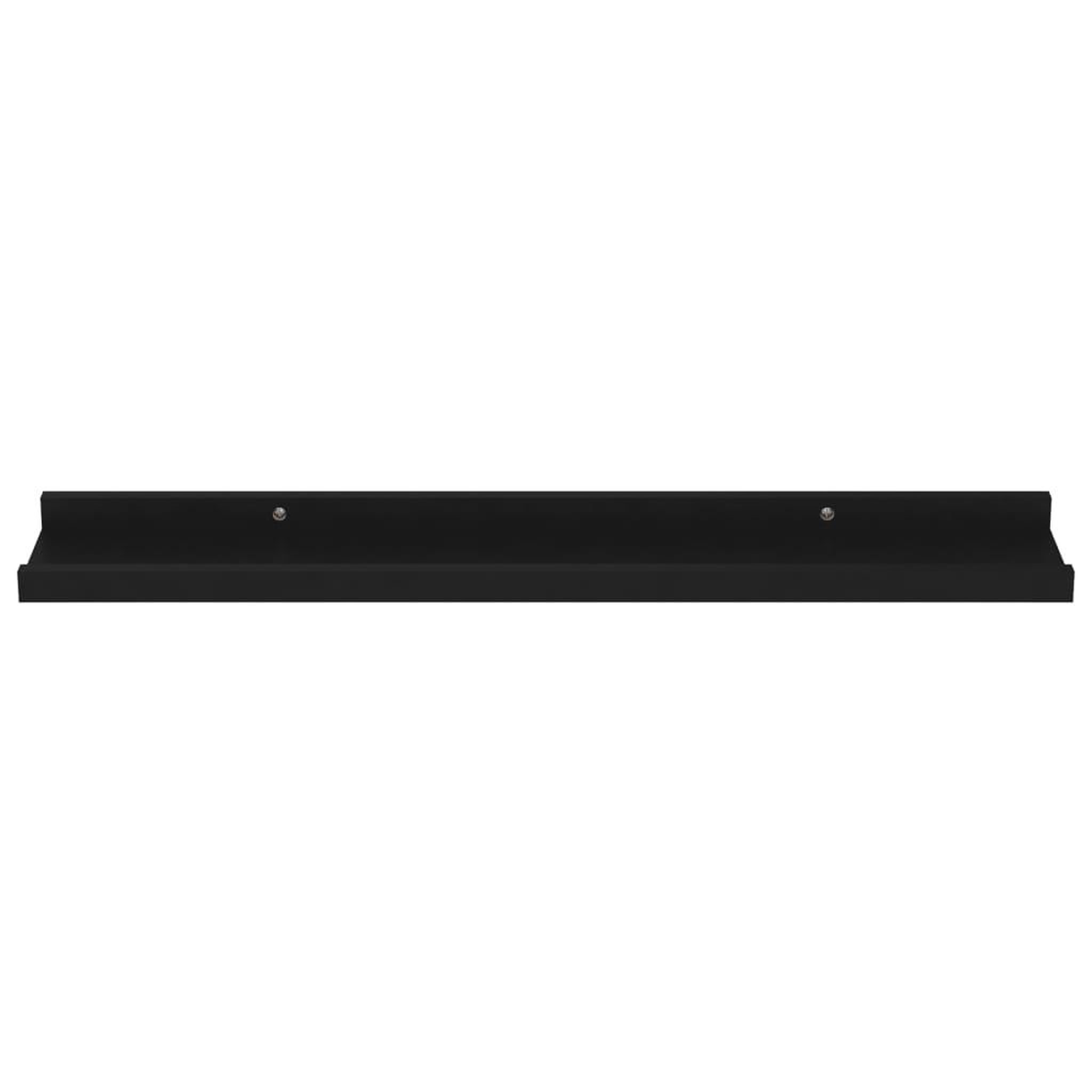 Voir la diapositive 5 : VIDAXL Etageres murales 4 pcs Noir 60x9x3 cm