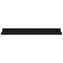 Voir la diapositive 5 : VIDAXL Etageres murales 4 pcs Noir 60x9x3 cm