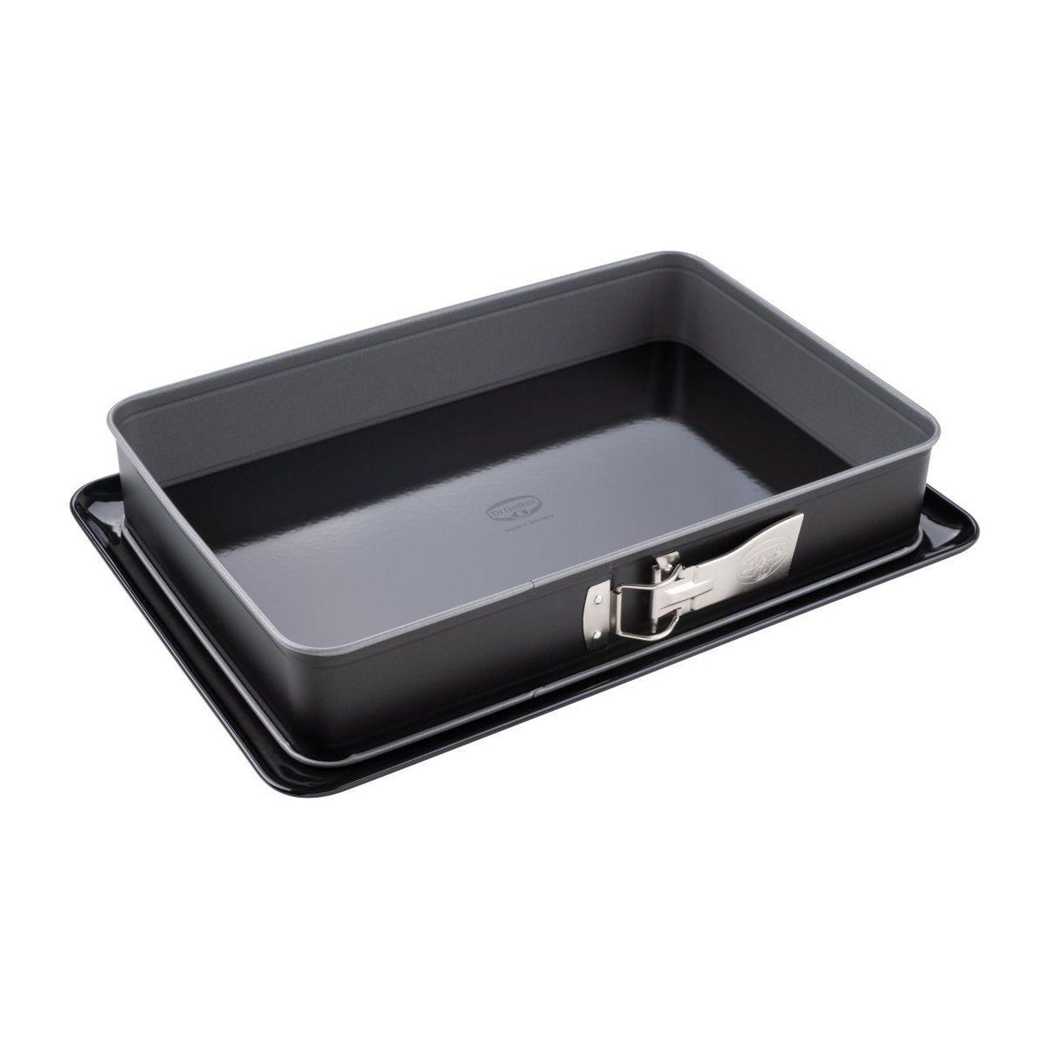 DR.OETKER Moule à gâteau et plat four 38 x 25 x 7 cm dr oetker back-idee kreativ