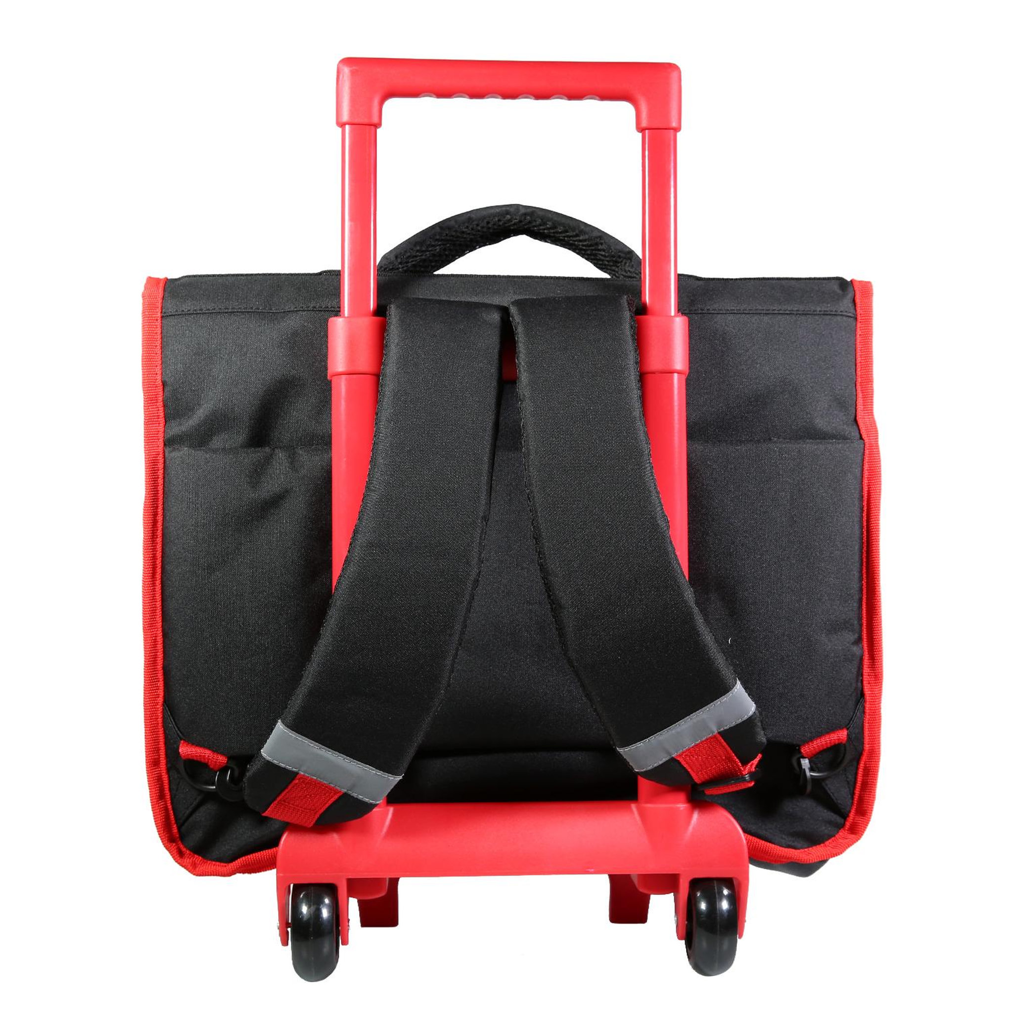 Voir la diapositive 5 : Bagtrotter BAGTROTTER Cartable à roulettes 38 cm Minecraft Noir