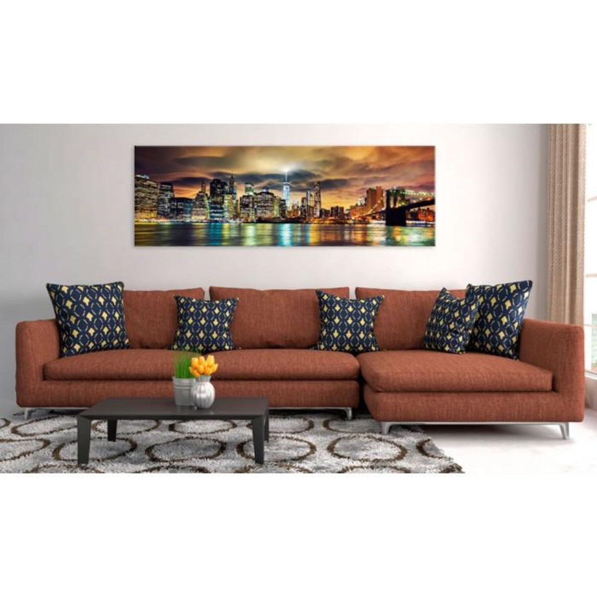 Paris Prix Tableau Imprimé  New York Sky