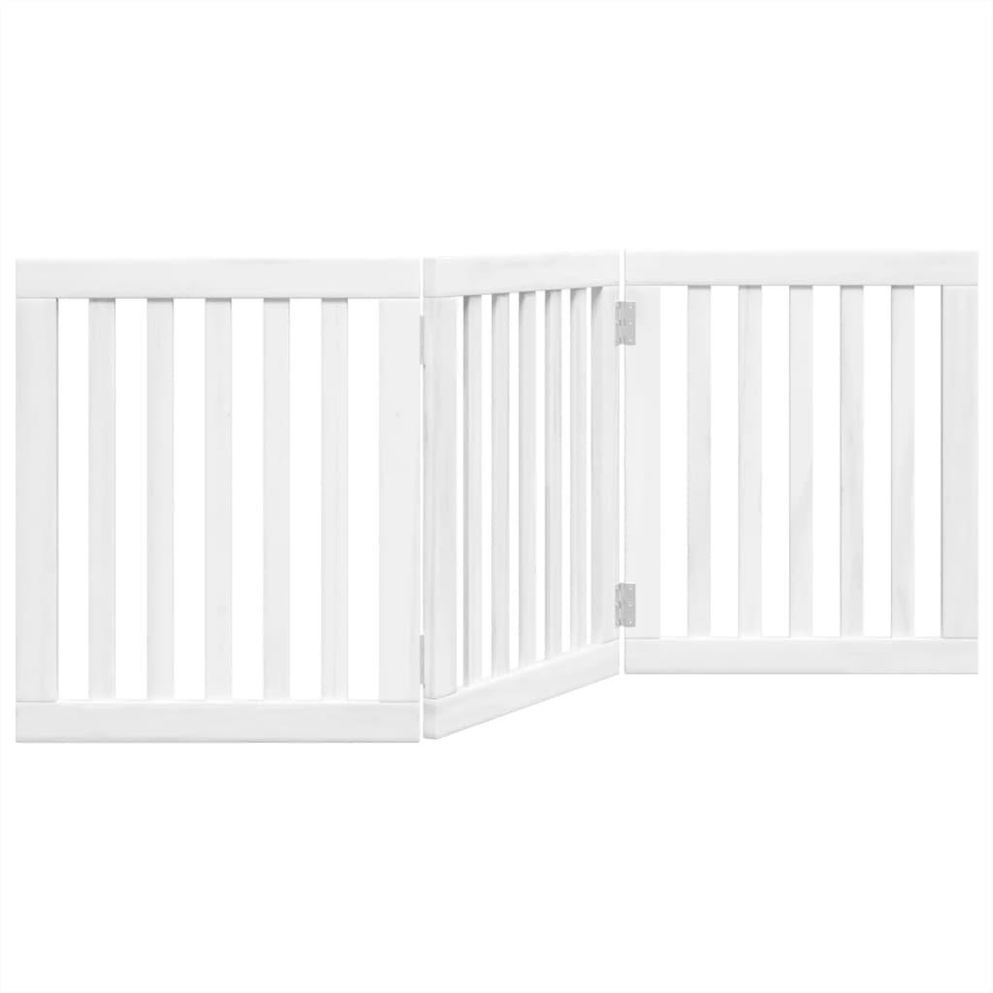 Voir la diapositive 2 : VIDAXL Barriere pour chien pliable 3 panneaux 150 cm bois de peuplier