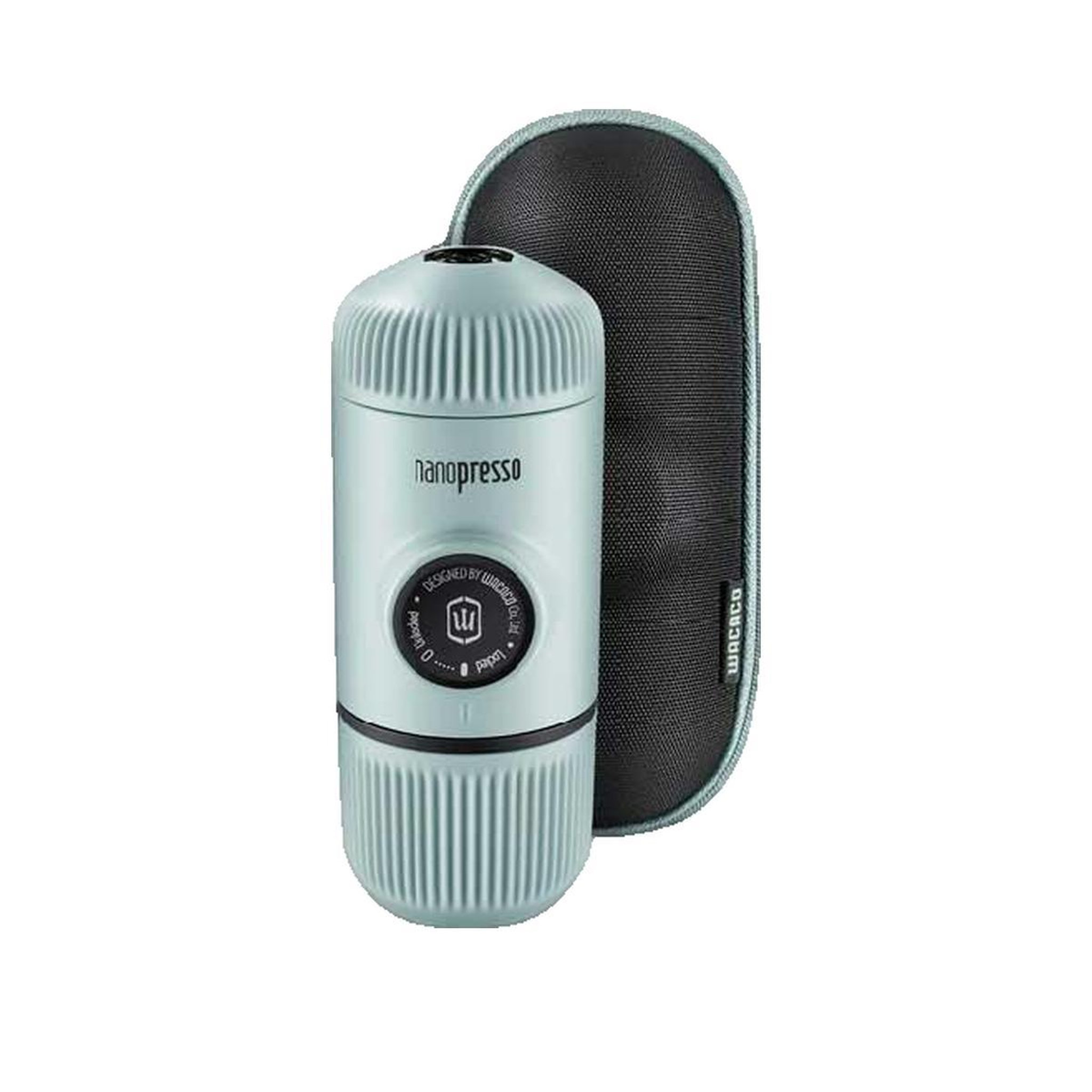 Wacom Expresso Wacaco Nanopresso manuel portable argenté