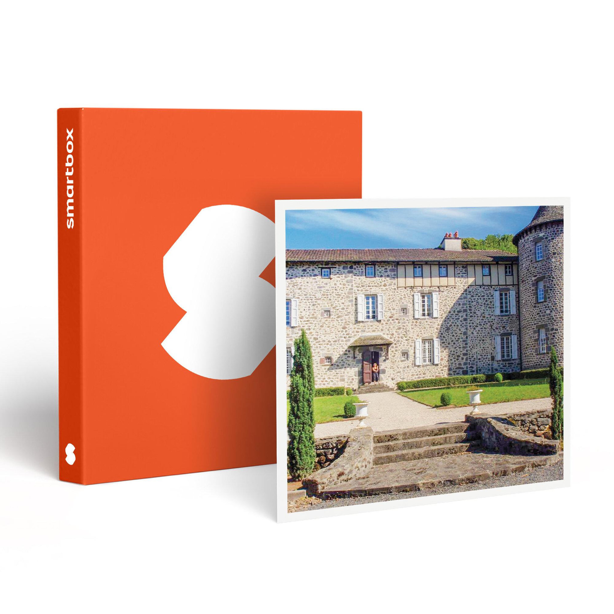 Smartbox 2 jours en suite en famille dans un château en auvergne - coffret cadeau séjour