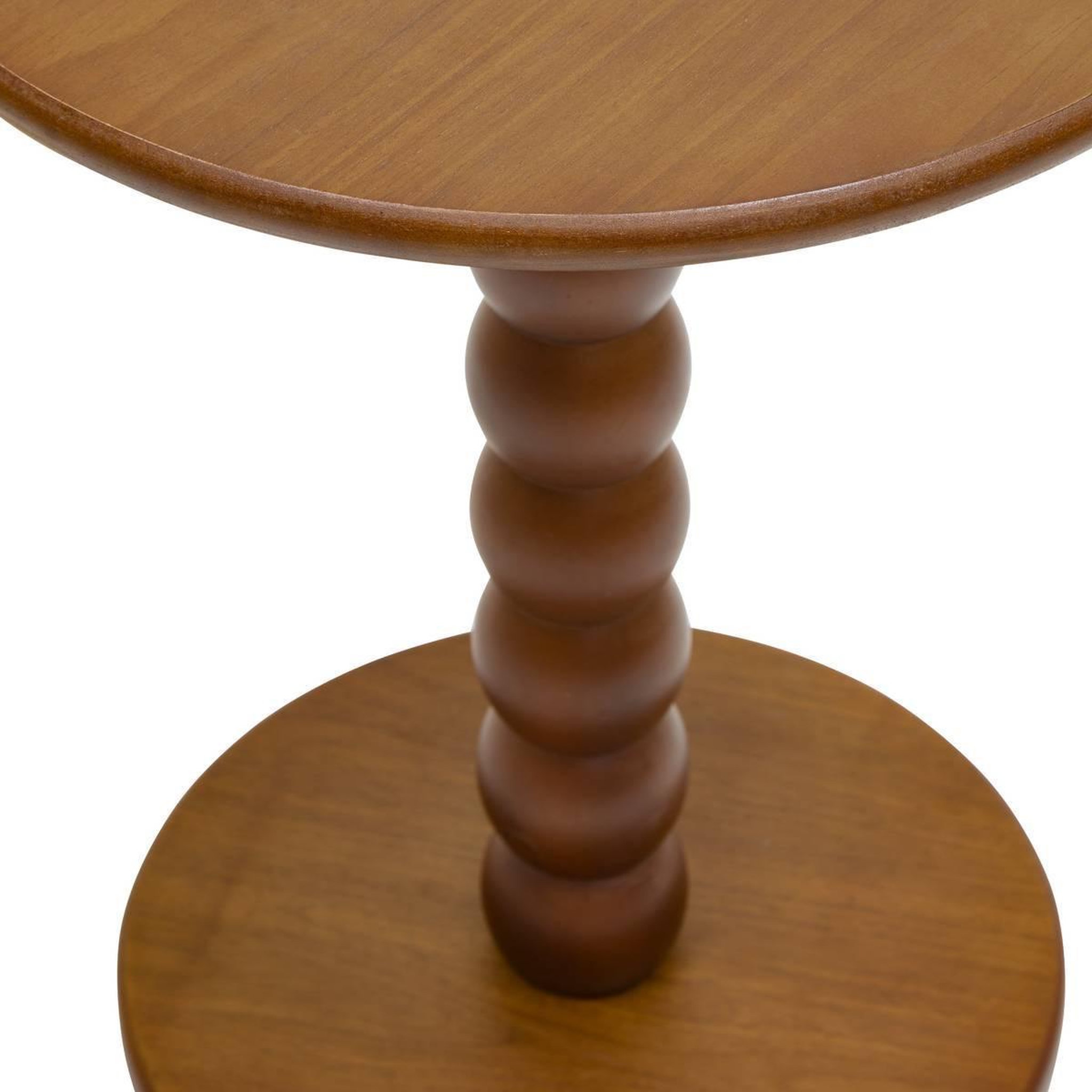 Voir la diapositive 2 : ATMOSPHERA Table d'appoint design  chamlo  46cm marron