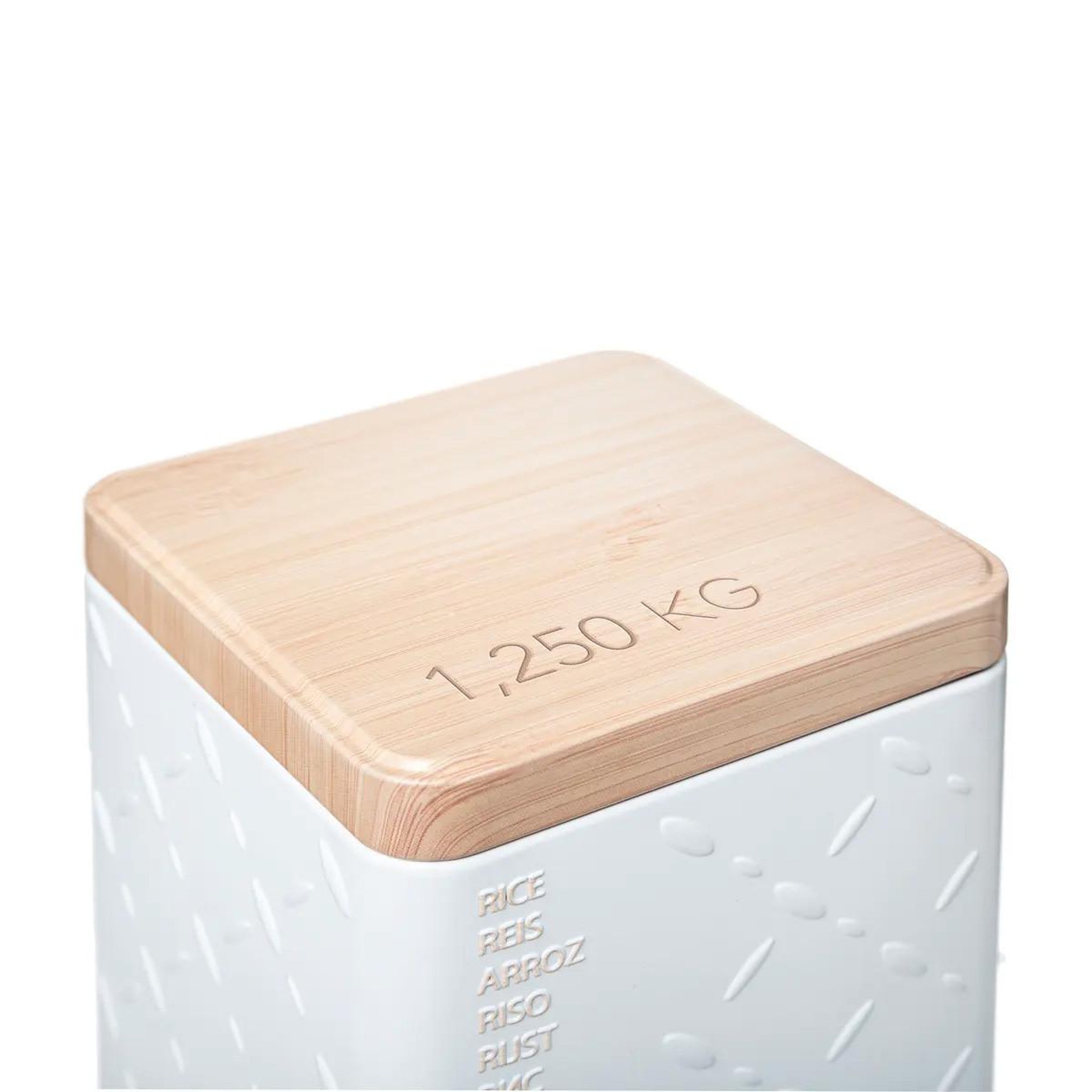 Voir la diapositive 3 : FIVE Boîte à riz  scandi  18cm blanc