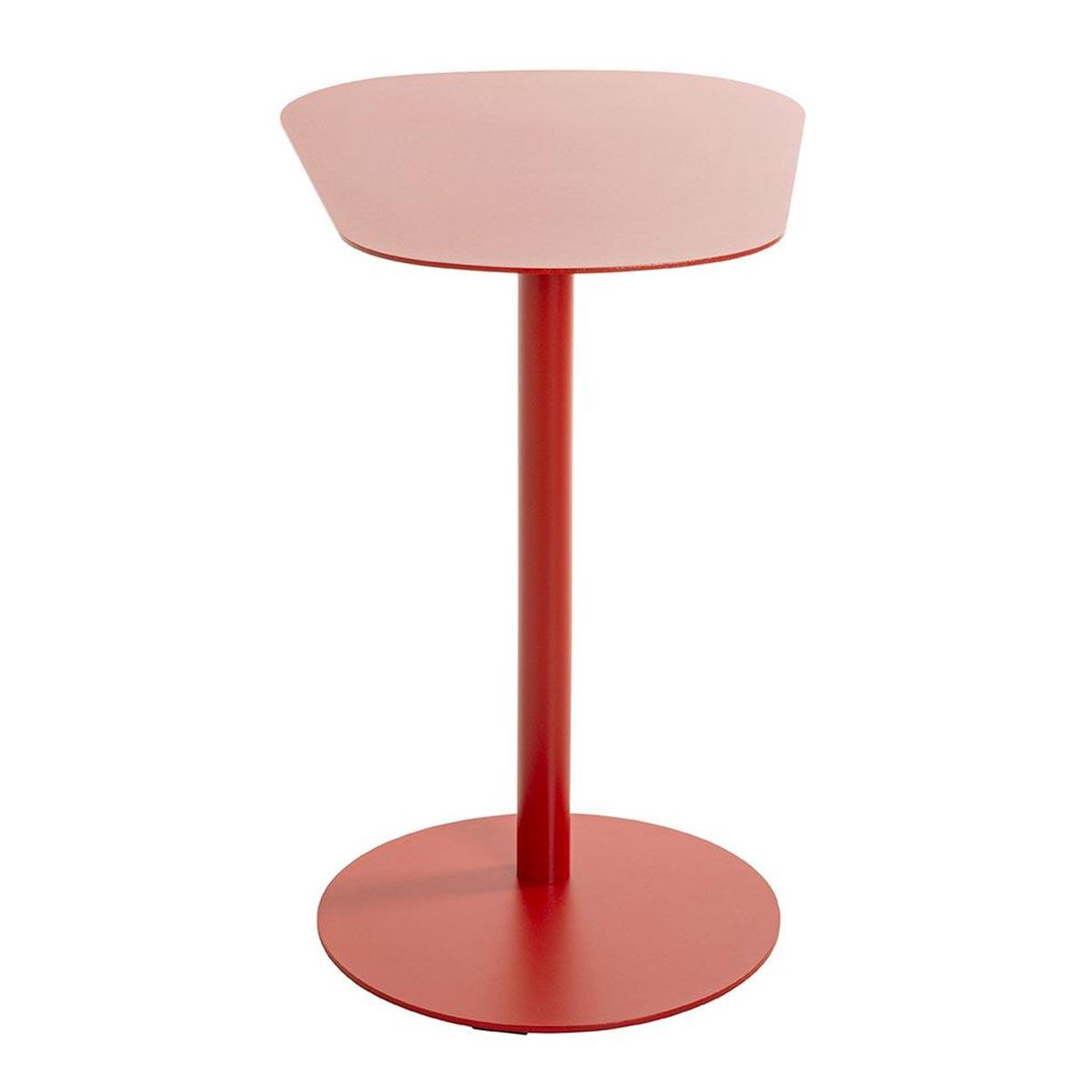 Voir la diapositive 3 : Paris Prix Table d'appoint design  conrad  60cm rouge