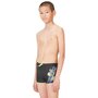 FREEGUN Boxer de Bain garçon uni avec logo rubber print