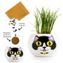  Kit jardinage : céramique chat noir
