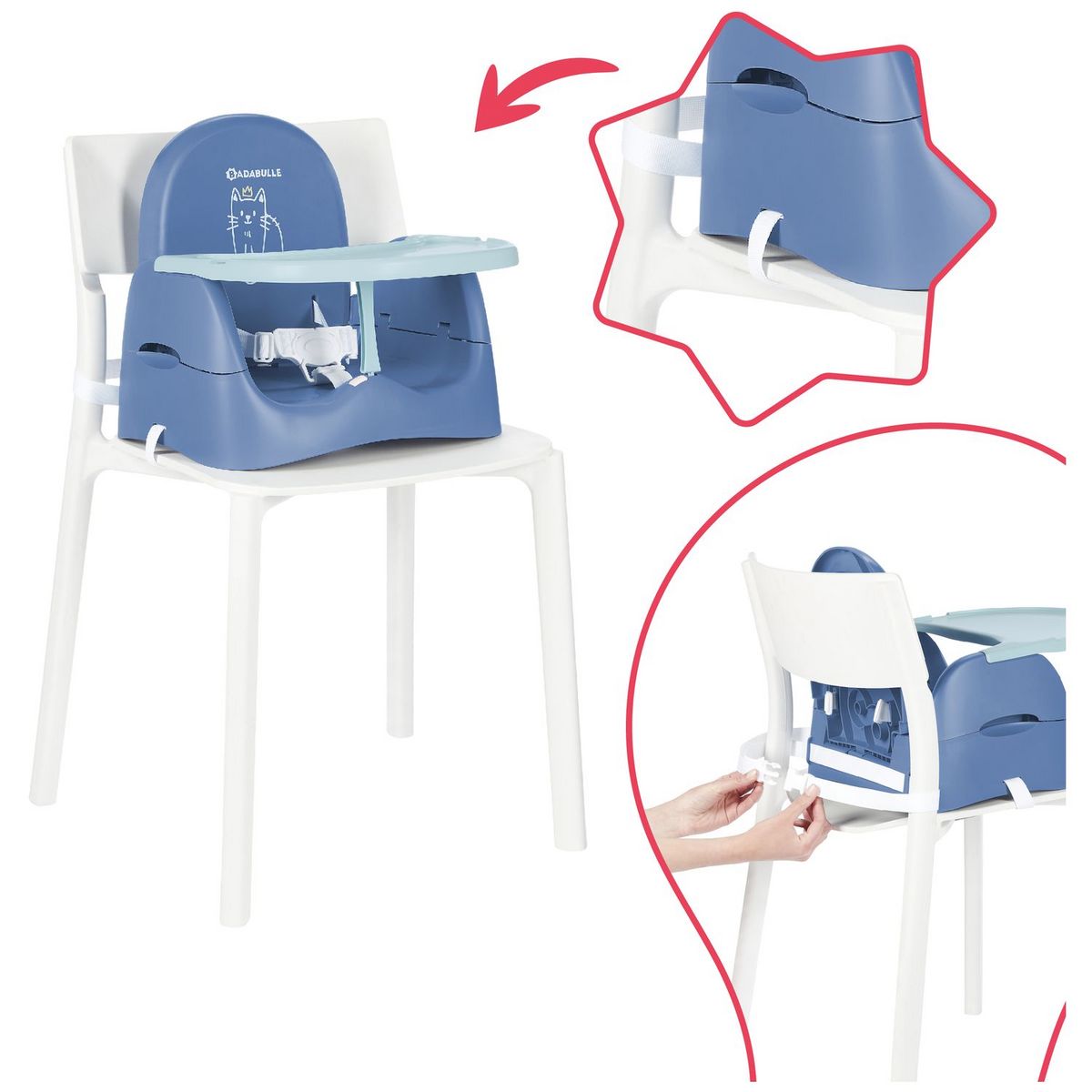 BADABULLE Rehausseur Chat