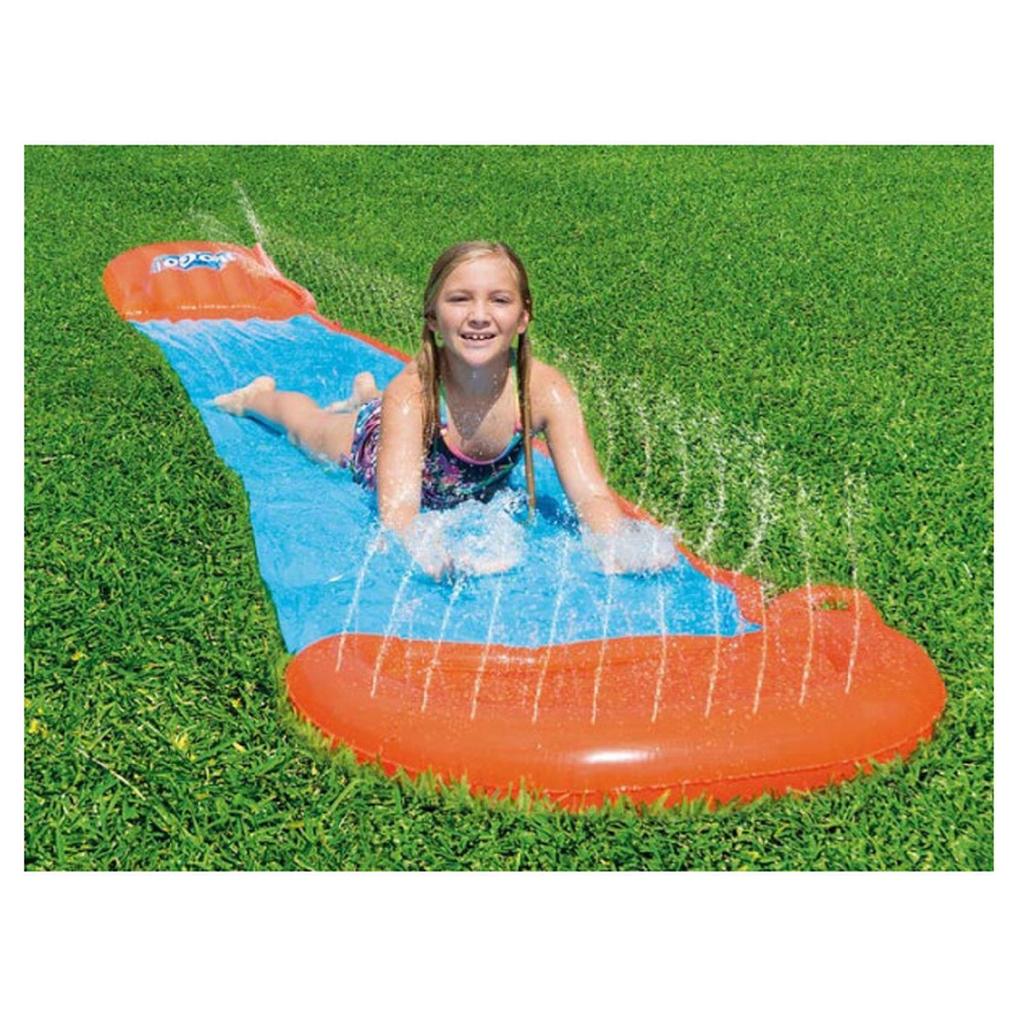 Voir la diapositive 3 : BESTWAY Tapis de Glisse 1 piste Longueur 549 cm