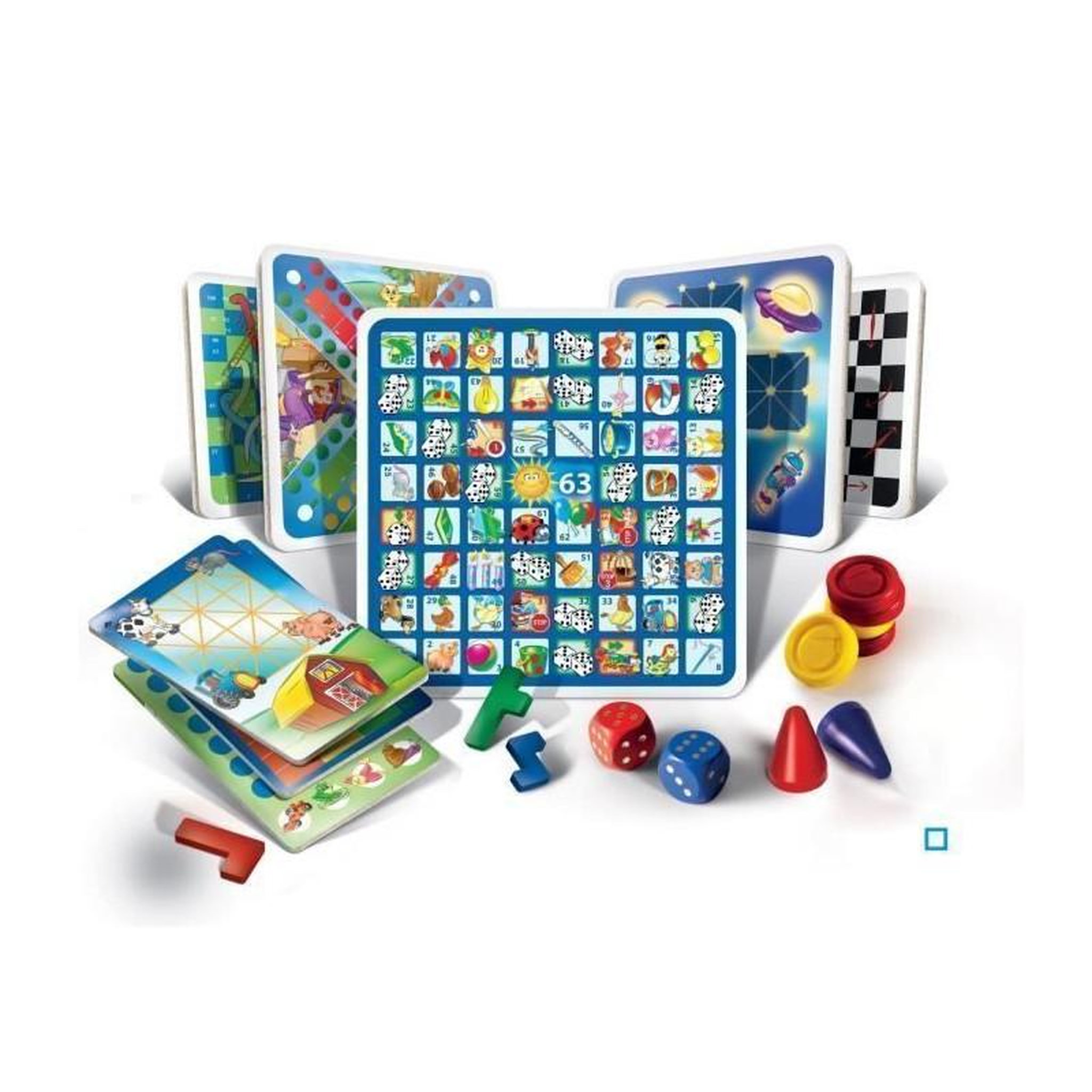 Voir la diapositive 2 : CLEMENTONI CLEMENTONI - 50 jeux classiques - Jeu de societe