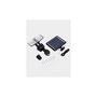 Voir la diapositive 2 : LUMI JARDIN Projecteur solaire 2 tetes LED Douglas H23cm avec détecteur de mouvement - LUMI JARDIN