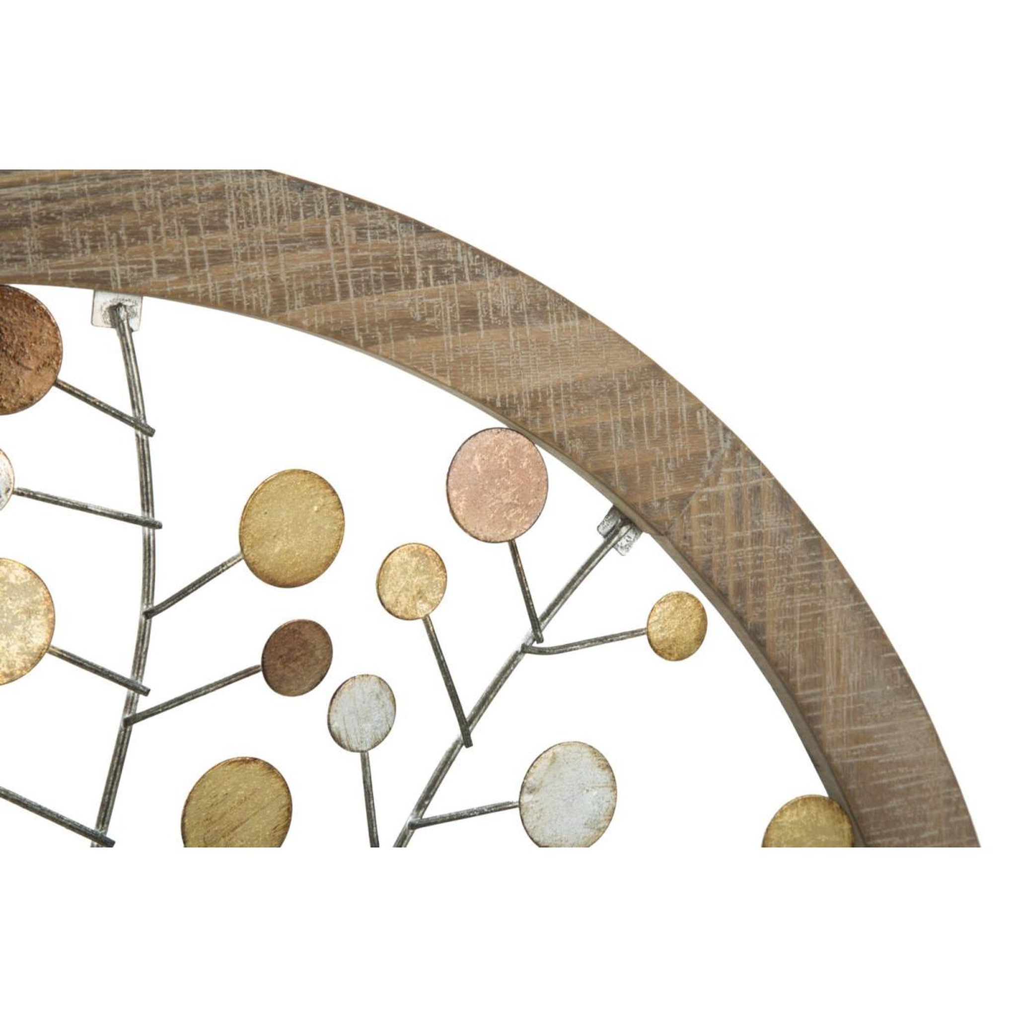 Voir la diapositive 4 : Paris Prix Déco murale ronde  arbre de vie  61cm multicolore