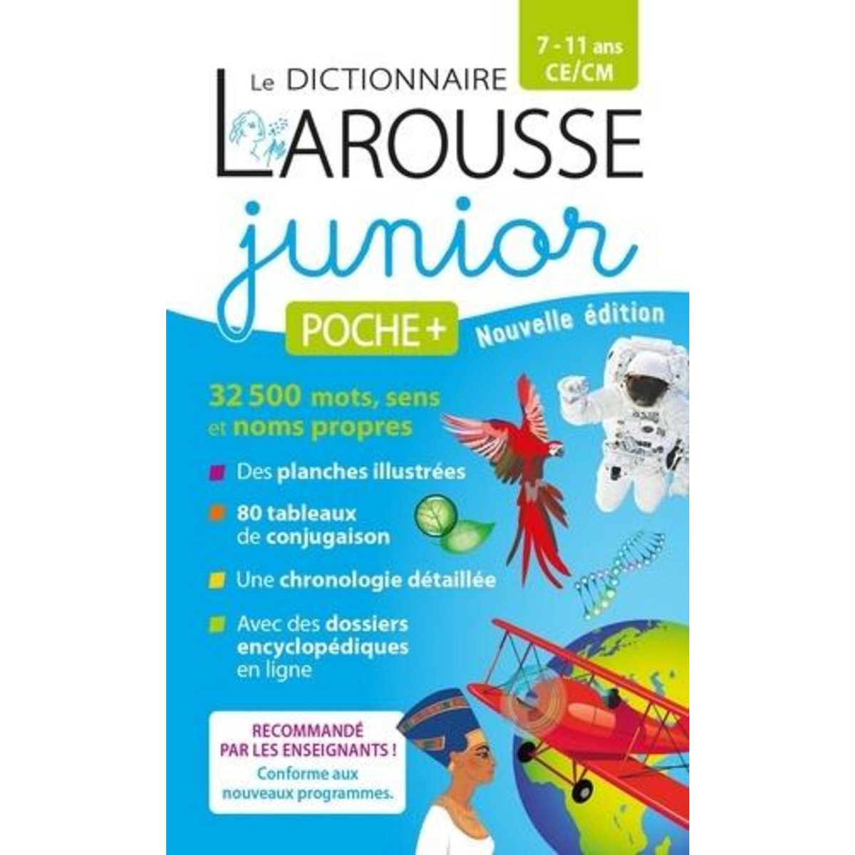 DICTIONNAIRE LAROUSSE JUNIOR POCHE PLUS CE/CM. EDITION 2025, Larousse