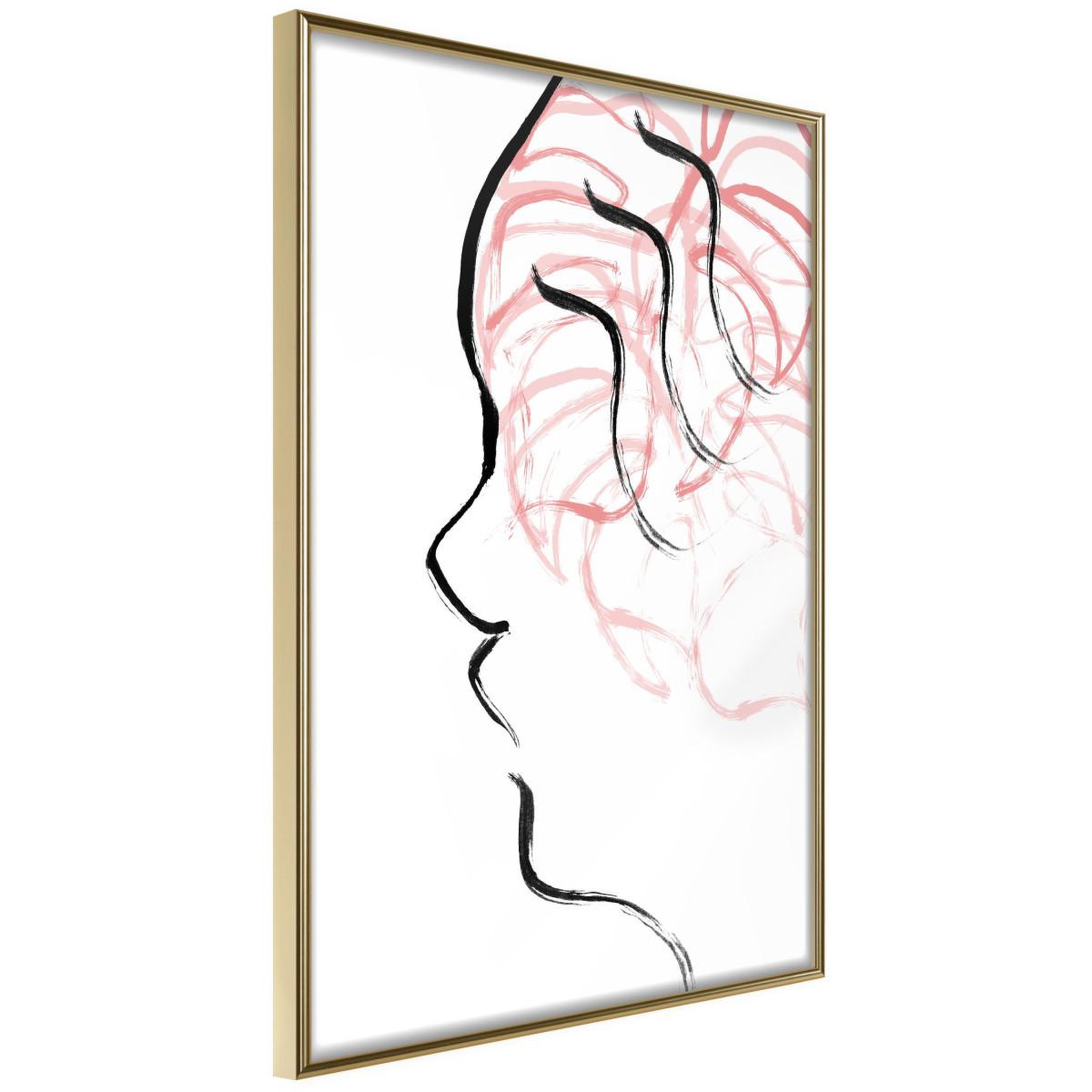 Paris Prix Affiche murale encadrée  agitated thoughts