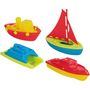 Voir la diapositive 3 : SET 4 BATEAUX 11CM ASSORTIMENT 6006G.