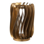 Paris Prix Photophore Design en Métal  Tina  26cm Or